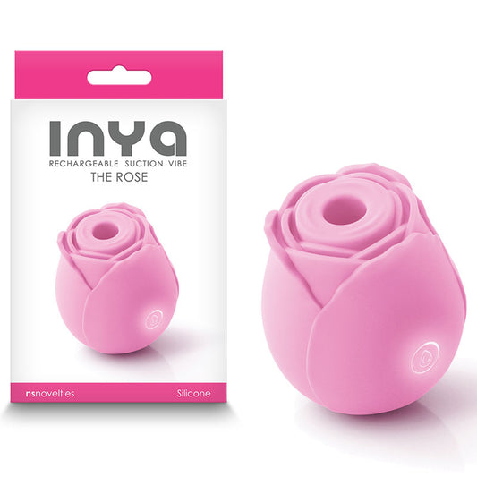 NS Novelties INYA The Rose - Pink Clitoral Air Pulsation Stimulator
