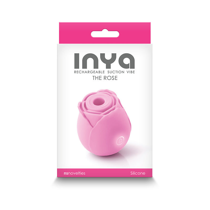NS Novelties INYA The Rose - Pink Clitoral Air Pulsation Stimulator