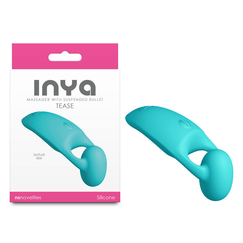 NS Novelties INYA Tease - Finger Stimulator Vibrator - Teal