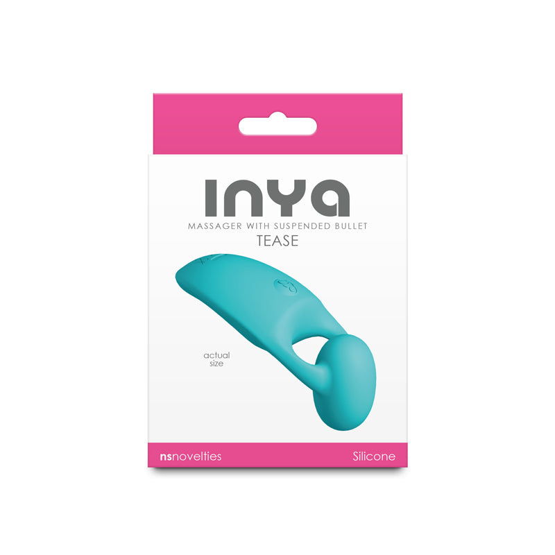NS Novelties INYA Tease - Finger Stimulator Vibrator - Teal