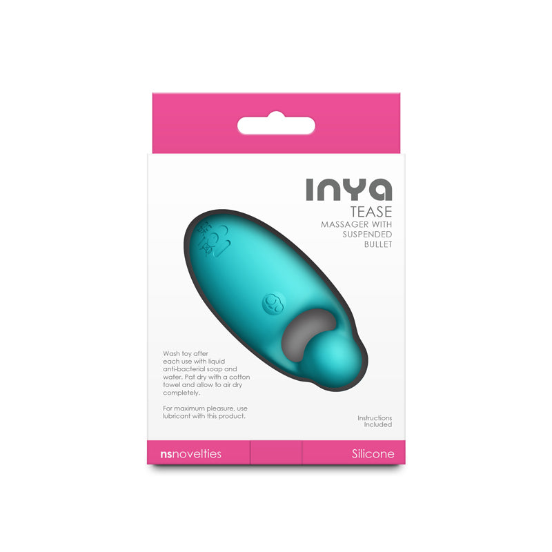 NS Novelties INYA Tease - Finger Stimulator Vibrator - Teal