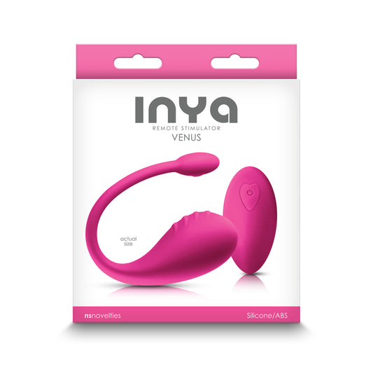 NS Novelties INYA Venus - Pink Remote Stimulator with Remote