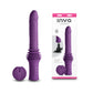NS Novelties INYA Super Stroker - Purple Thrusting Vibrator with Remote Control & Stand
