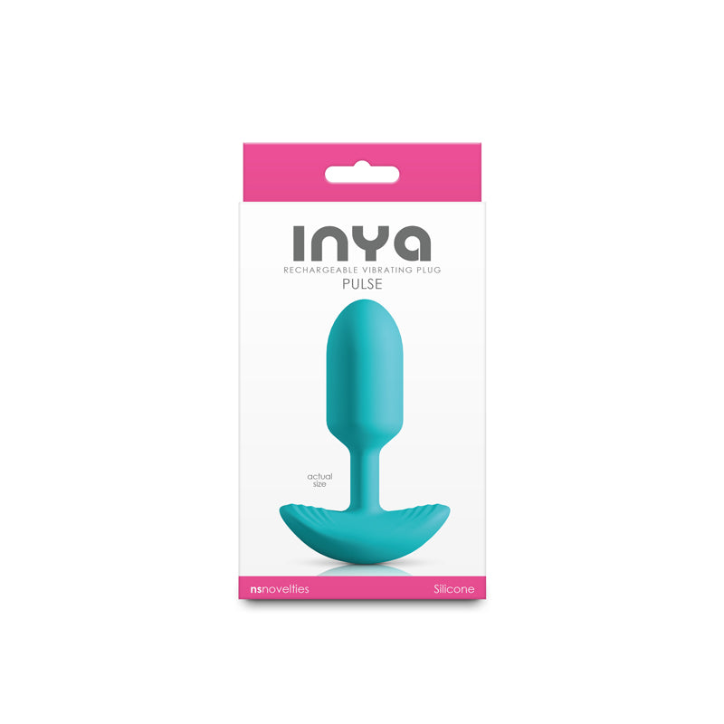 NS Novelties INYA Pulse - Vibrating Butt Plug - Teal