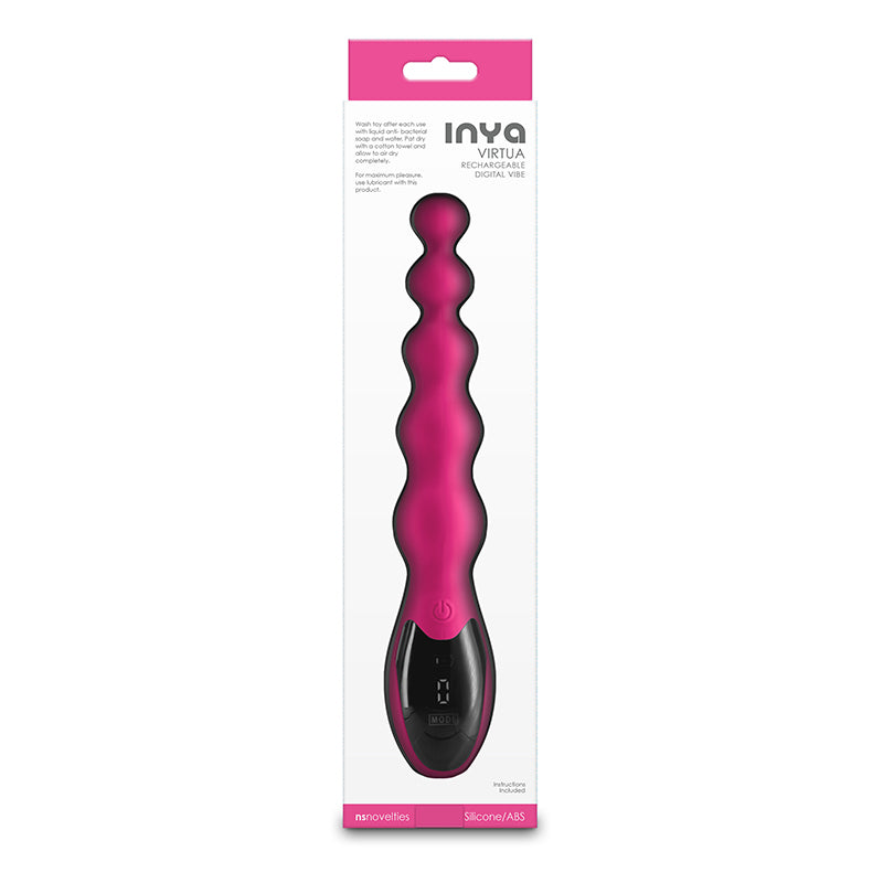 NS Novelties INYA Virtua - Pink Beaded Vibrator