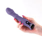 NS Novelties INYA Integra Grey 18.2cm Gyrating Vibrator with Sliding Ring Shaft