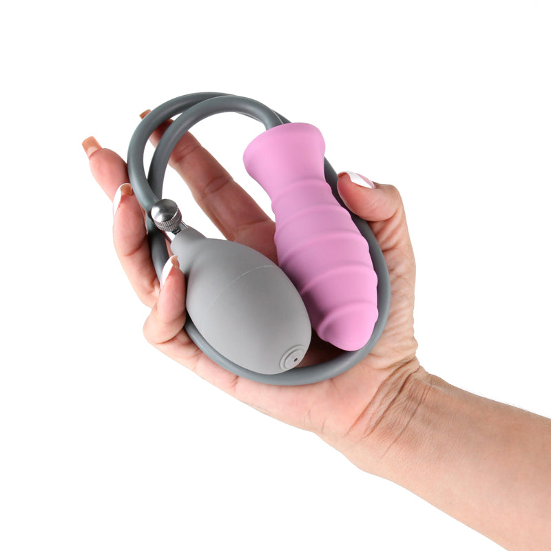 NS Novelties INYA InflataPlay - Pink Inflatable Butt Plug