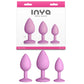 NS Novelties INYA Triple Ace Kit - Pink Butt Plugs - Set of 3 Sizes
