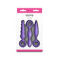 NS Novelties INYA Trio Kit - Purple Anal Plugs - Set of 3