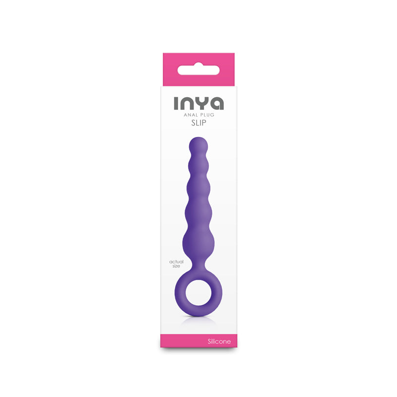 NS Novelties INYA Slip - 12.7cm Anal Plug Purple