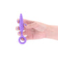 NS Novelties INYA Slide - 12.7cm Anal Plug Purple