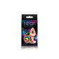 NS Novelties | Rear Assets Rose Gold Small Metal Butt Plug with Rainbow Gem Base