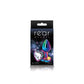 NS Novelties | Rear Assets Multi Coloured Small Metal Butt Plug with Clear Heart Gem Base