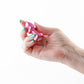NS Novelties | Rear Assets Petite - Pink 6cm Metal Butt Plug with Pink Round Gem Base