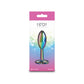 NS Novelties | Rear Assets Clover - Multicoloured 9.2cm Metallic Butt Plug