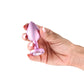 NS Novelties | Rear Assets Iridescent Pink 8.2cm Medium Butt Plug
