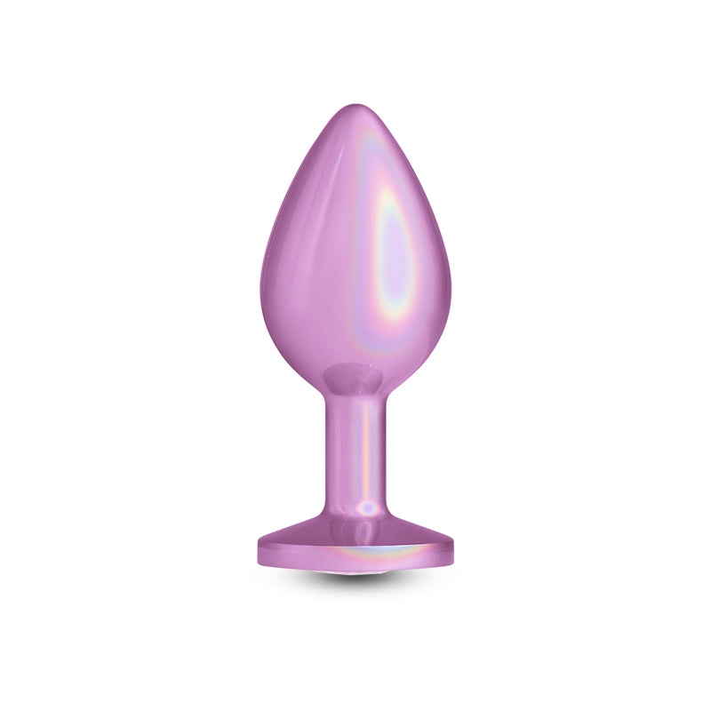 NS Novelties | Rear Assets Iridescent Pink 8.2cm Medium Butt Plug