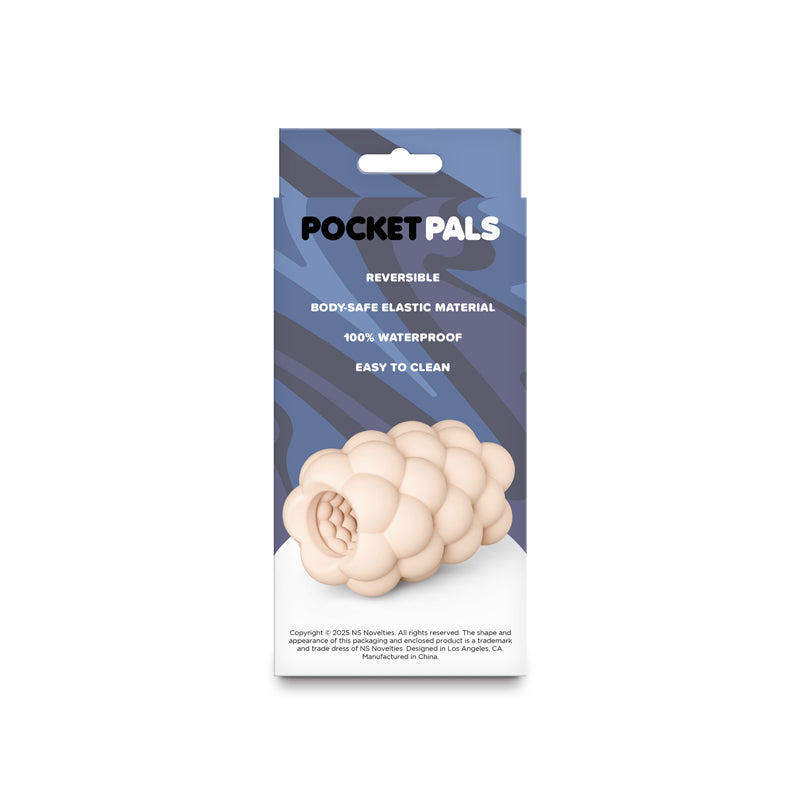 NS Novelties | Pocket Pals Bubbles Mini Stroker - Flesh