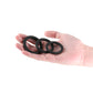NS Novelties | Renegade 3pc Slim Rings - Black Cock Rings - Set of 3 Sizes