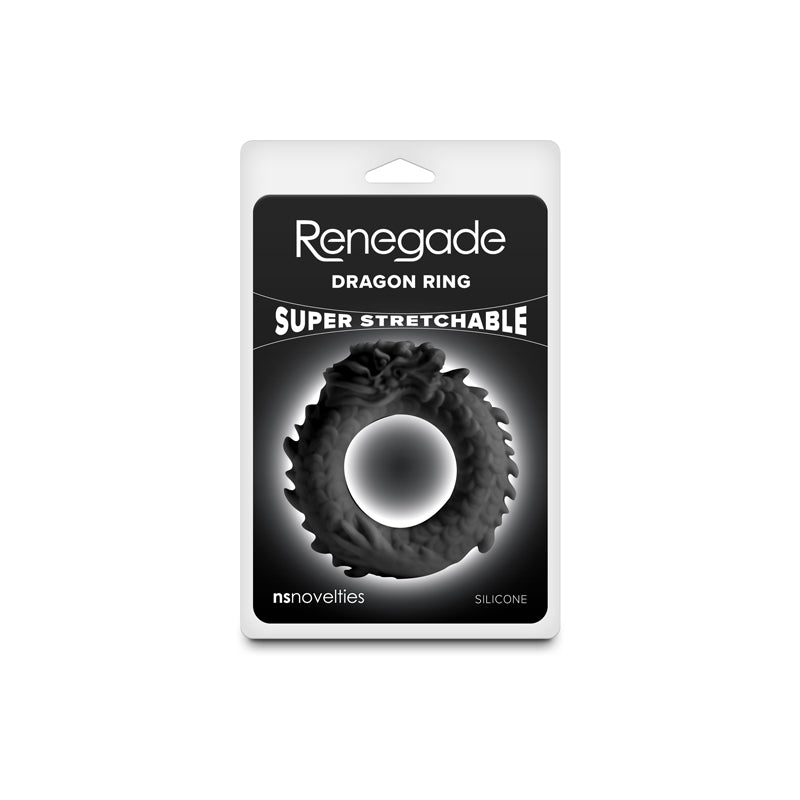 NS Novelties | Renegade Dragon Ring - Black Cock Ring
