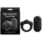 NS Novelties | Renegade Rocket Ring - Black Vibrating Cock Ring with Wireless Remote