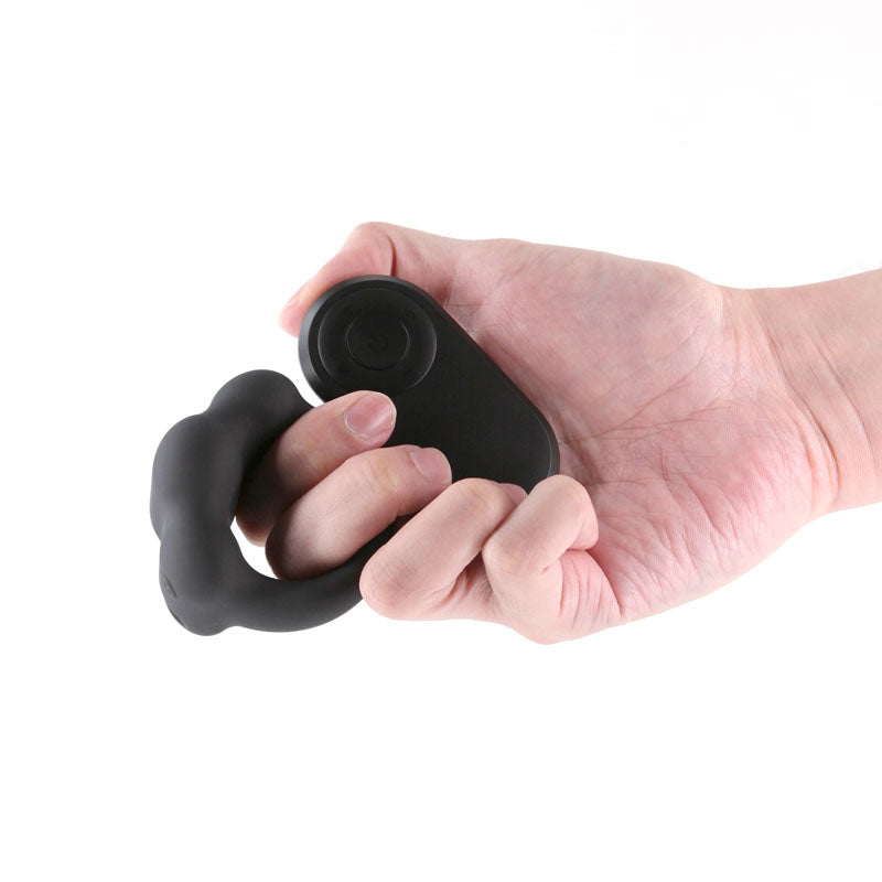NS Novelties | Renegade Rocket Ring - Black Vibrating Cock Ring with Wireless Remote