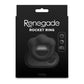 NS Novelties | Renegade Rocket Ring - Black Vibrating Cock Ring with Wireless Remote