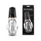 NS Novelties | Renegade Avenger - Clear/Black USB Rechargeable Sucking Masturbator