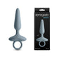 NS Novelties | Renegade Maverick - Grey 15cm USB Rechargeable Vibrating Butt Plug