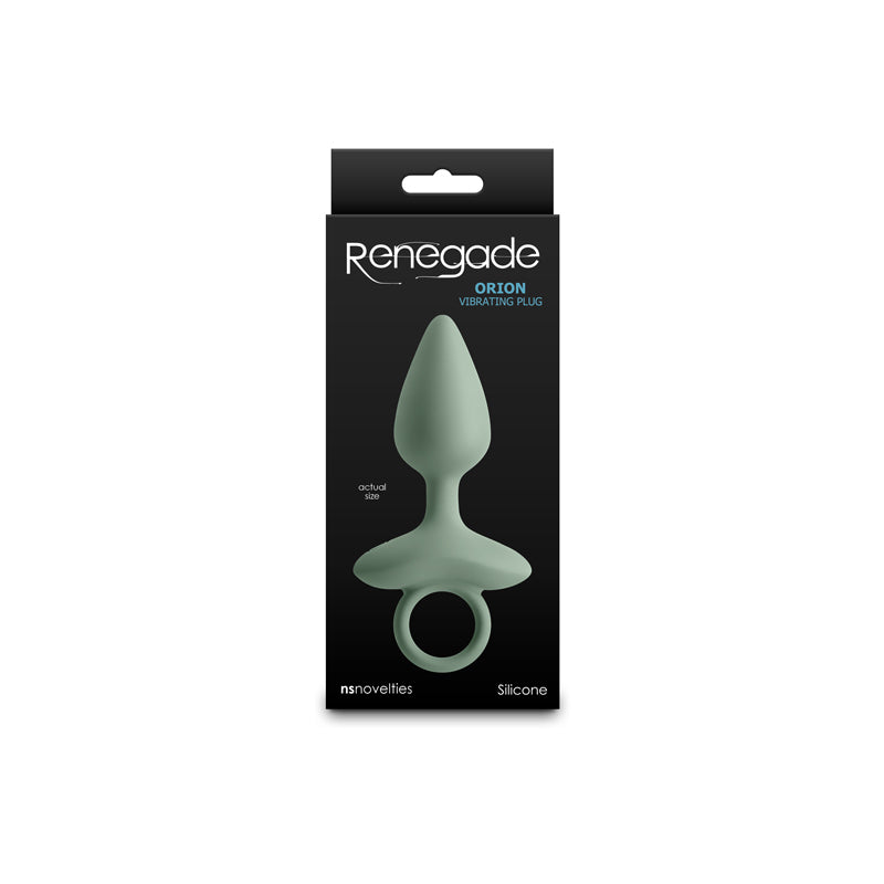 NS Novelties | Renegade Orion - Sage 13cm USB Rechargeable Vibrating Butt Plug