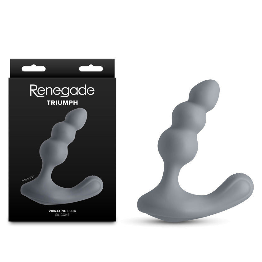 NS Novelties | Renegade Thumper - Grey 13.1cm Prostate Massager