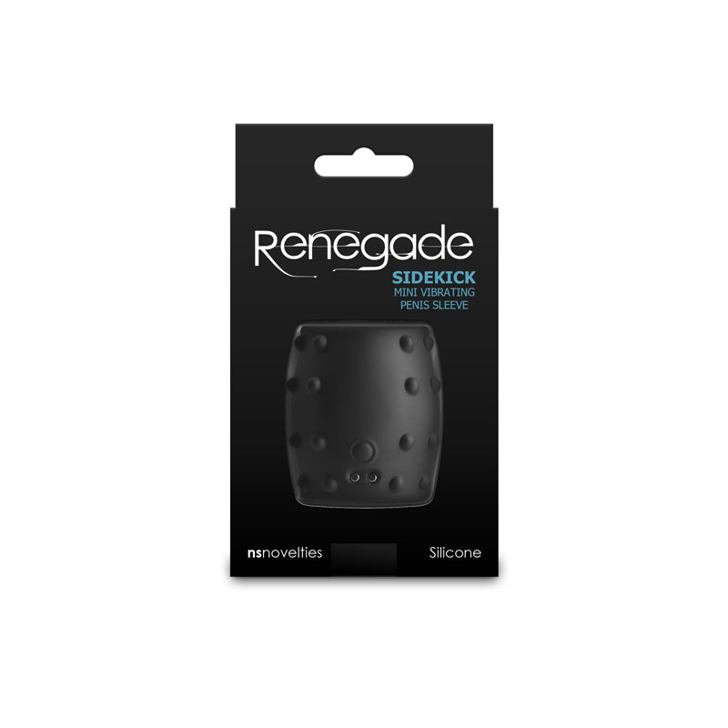 NS Novelties | Renegade Sidekick - Black USB Rechargeable Vibrating Penis Cage