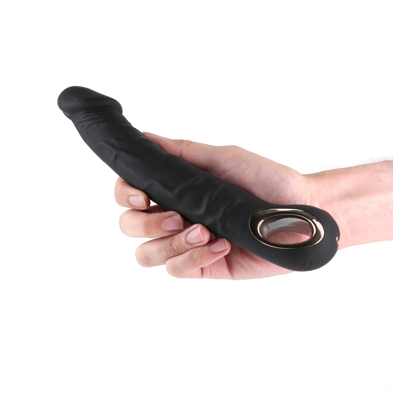 NS Novelties | Renegade Rimmer - Black 22cm USB Rechargeable Vibrator