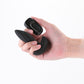 NS Novelties | Renegade Flash - Black 10.3cm Vibrating Butt Plug