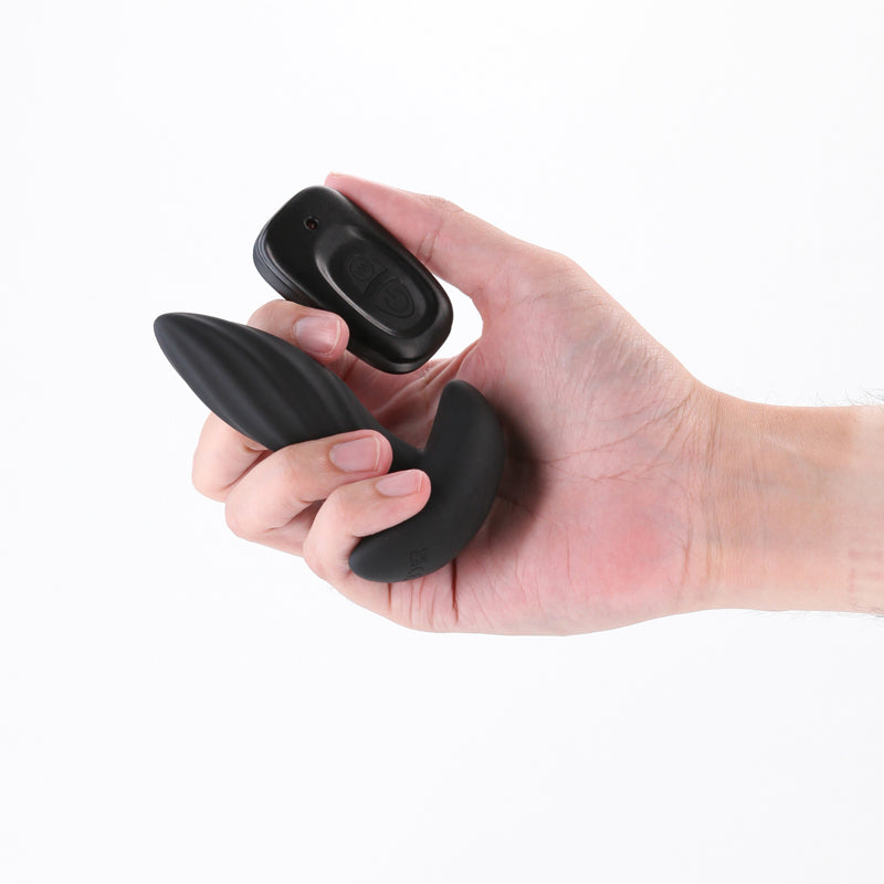 NS Novelties | Renegade Flash - Black 10.3cm Vibrating Butt Plug