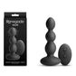 NS Novelties | Renegade Valor - Black 13.7cm Vibrating Anal Beads with Wireless Remote
