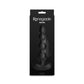 NS Novelties | Renegade Reign - Black 17.9cm Vibrating Anal Beads with Wireless Remote