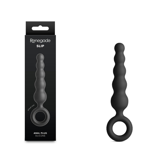 NS Novelties | Renegade Slip - Black 12.7 cm Anal Plug
