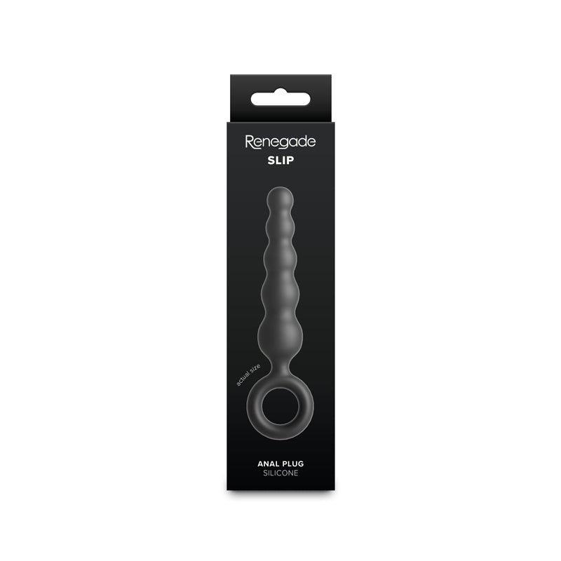 NS Novelties | Renegade Slip - Black 12.7 cm Anal Plug