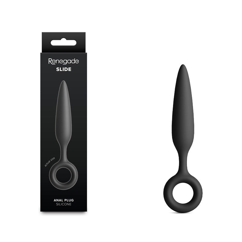 NS Novelties | Renegade Slide - Black 12.7 cm Anal Plug