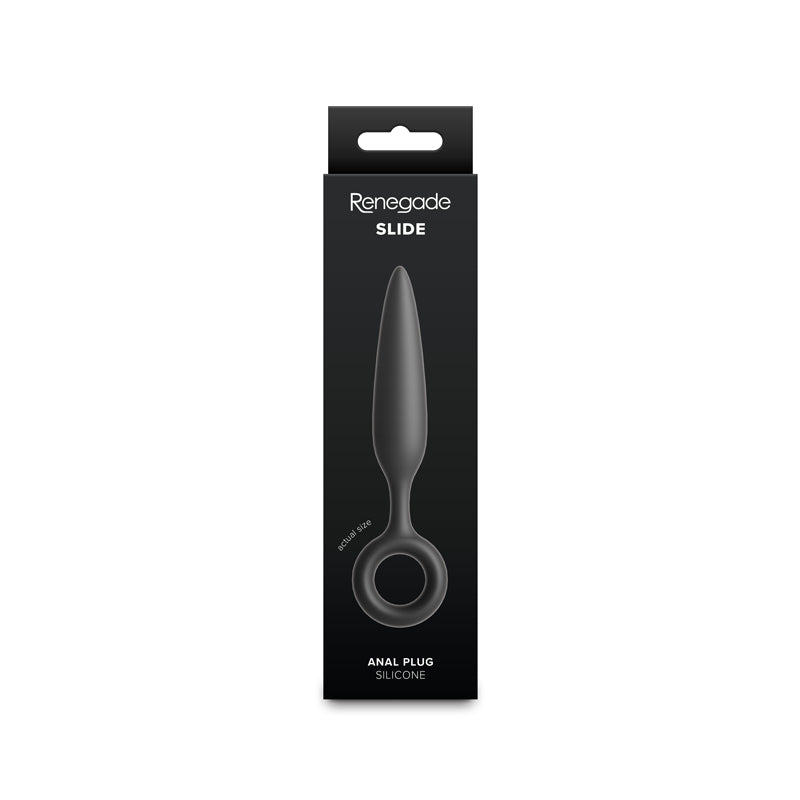NS Novelties | Renegade Slide - Black 12.7 cm Anal Plug