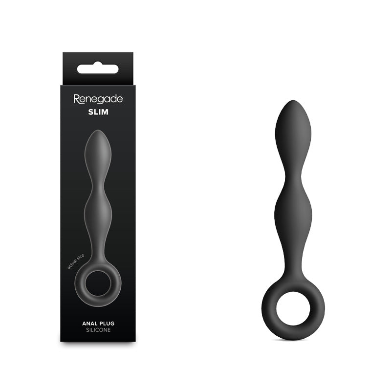 NS Novelties | Renegade Slim - Black 12.7 cm Anal Plug