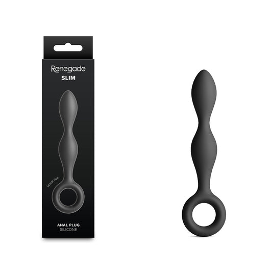 NS Novelties | Renegade Slim - Black 12.7 cm Anal Plug