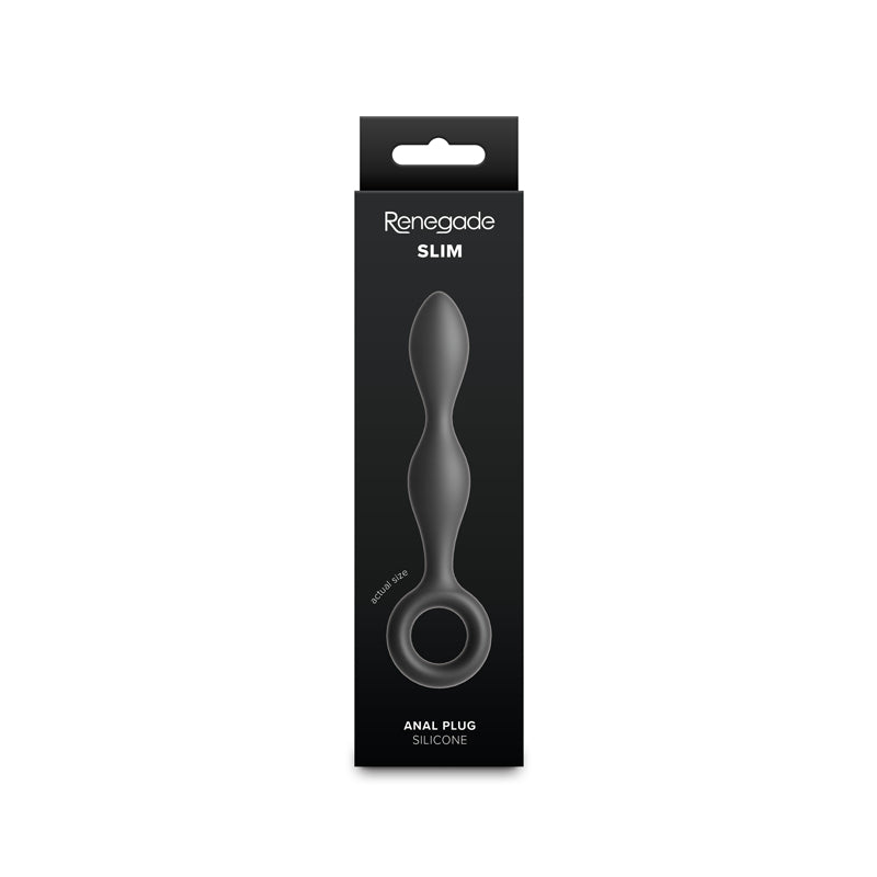 NS Novelties | Renegade Slim - Black 12.7 cm Anal Plug