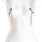 NS Novelties Bound Nipple Clamps - D2 - Rose Gold Nipple Clamps - Set of 2