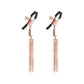 NS Novelties Bound Nipple Clamps - D2 - Rose Gold Nipple Clamps - Set of 2