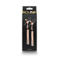 NS Novelties Bound Nipple Clamps - D2 - Rose Gold Nipple Clamps - Set of 2