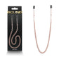 NS Novelties Bound Nipple Clamps - DC3 - Rose Gold Nipple Clamps with Chain