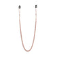 NS Novelties Bound Nipple Clamps - DC3 - Rose Gold Nipple Clamps with Chain