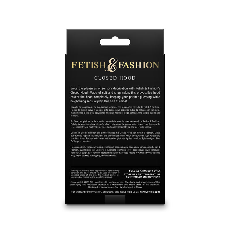 NS Novelties | Fetish & Fantasy - Closed Hood - White